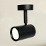LED Plafondspot - Facto Colri - GU10 Fitting - 1-lichts - Rond - Mat Zwart - Kantelbaar - Aluminium 6