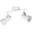 LED Plafondspot - Plafondverlichting - Trion Sanita - E14 Fitting - 2-lichts - Rechthoek - Antiek Wit - Aluminium 3