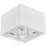 LED Plafondspot - Trion Bisqy - GU10 Fitting - 4-lichts - Vierkant - Mat Wit - Aluminium 2
