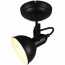 LED Plafondspot - Trion Gini - E14 Fitting - 1-lichts - Rond - Mat Zwart - Aluminium