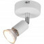 LED Plafondspot - Trion Pamo - GU10 Fitting - 1-lichts - Rond - Mat Wit - Aluminium 2