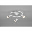 LED Plafondspot - Trion Pamo - GU10 Fitting - 3-lichts - Rond - Mat Wit - Aluminium 3