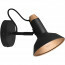 LED Plafondspot - Trion Rollo - E14 Fitting - 1-lichts - Rond - Mat Zwart - Aluminium 2