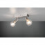 LED Plafondspot - Trion Zuncka - E27 Fitting - 2-lichts - Rechthoek - Mat Nikkel - Aluminium 3