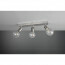 LED Plafondspot - Trion Zuncka - E27 Fitting - 3-lichts - Rechthoek - Mat Nikkel - Aluminium 4