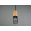 LED Railverlichting - Hanglamp - Trion Dual Yosh - 2 Fase - E27 Fitting - Rond - Mat Zwart - Aluminium 12