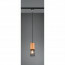 LED Railverlichting - Hanglamp - Trion Dual Yosh - 2 Fase - E27 Fitting - Rond - Mat Zwart - Aluminium 7