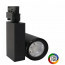 LED Railverlichting - Track Spot - Facto - 40W 3 Fase - Rond - Natuurlijk Wit 4000K - Mat Zwart Aluminium 2