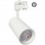 LED Railverlichting - Track Spot - Facto Miyona - 30W - 3 Fase - Rond - Natuurlijk Wit 4000K - Mat Wit - Aluminium 2