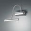 LED Spiegelverlichting - Schilderijverlichting - Trion Curty - Ovaal 4W - Dimbaar - Mat Nikkel Aluminium - Verstelbaar 2