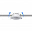 LED Spot - Inbouwspot - Aigi Nilona - 5W - Helder/Koud Wit 6500K - Rond - Kantelbaar - Mat Wit - Aluminium 4