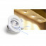 LED Spot - Inbouwspot - Aigi Nilona - 5W - Helder/Koud Wit 6500K - Rond - Kantelbaar - Mat Wit - Aluminium 6