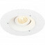 LED Spot Set - Pragmi Nivas Pro - GU10 Fitting - Inbouw Rond - Mat Wit - 4W - Warm Wit 3000K - Trimless - Kantelbaar - Ø150mm 6