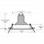 LED Spot Set - Pragmi Zano Pro - GU10 Fitting - Inbouw Rond - Mat Wit - 4W - Warm Wit 3000K - Kantelbaar - Ø93mm 4