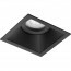 LED Spot Set - Pragmi Zano Pro - GU10 Fitting - Inbouw Vierkant - Mat Zwart - 4W - Warm Wit 3000K - Kantelbaar - 93mm 4