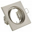 LED Spot Set - Trion - GU10 Fitting - Dimbaar - Inbouw Vierkant - Mat Nikkel - 6W - Helder/Koud Wit 6400K - Kantelbaar 80mm 2