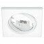 LED Spot Set - Trion - GU10 Fitting - Dimbaar - Inbouw Vierkant - Mat Wit - 6W - Warm Wit 3000K - Kantelbaar 80mm 3