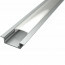LED Strip Profiel - Delectro Profi - Aluminium - 2 Meter - 25x7mm - Inbouw 