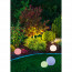 LED Tafellamp met Zonne-energie - Trion Mallo - Dag en Nacht Sensor - 5W - Warm Wit 3000K - RGBW - Spatwaterdicht IP44 - Rond - Mat Wit - Kunststof 15