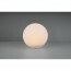 LED Tafellamp met Zonne-energie - Trion Mallo XL - Dag en Nacht Sensor - 5W - Warm Wit 3000K - RGBW - Spatwaterdicht IP44 - Rond - Mat Wit - Kunststof 8