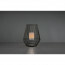 LED Tafellamp met Zonne-energie - Trion Minera - Dag en Nacht Sensor - Spatwaterdicht IP44 - Ovaal - Mat Grijs - Kunststof 4