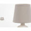 LED Tafellamp - Tafelverlichting - Aigi Atar - E14 Fitting - Rond - Mat Grijs - Keramiek 4