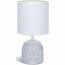 LED Tafellamp - Tafelverlichting - Aigi Cruni - E14 Fitting - Rond - Mat Wit - Keramiek