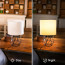 LED Tafellamp - Tafelverlichting - Aigi Larano - E14 Fitting - Rond - Mat Zwart - Aluminium 5