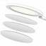 LED Tafellamp - Tafelverlichting - Aigi Priton - 7W - Natuurlijk Wit 4000K - Dimbaar - Rond - Mat Wit - Kunststof 3