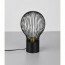 LED Tafellamp - Tafelverlichting - Trion Divo - E27 Fitting - Rond - Mat Zwart - Aluminium 4