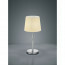 LED Tafellamp - Tafelverlichting - Trion Dyon - E27 Fitting - Rond - Mat Nikkel - Aluminium 3