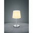 LED Tafellamp - Tafelverlichting - Trion Dyon - E27 Fitting - Rond - Mat Nikkel - Aluminium 4