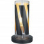 LED Tafellamp - Tafelverlichting - Trion Farnim - E27 Fitting - Rond - Mat Zwart - Aluminium