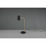 LED Tafellamp - Tafelverlichting - Trion Milona - GU10 Fitting - Rond - Mat Zwart - Aluminium 7