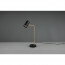 LED Tafellamp - Tafelverlichting - Trion Milona - GU10 Fitting - Rond - Mat Zwart - Aluminium 8