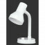 LED Tafellamp - Tafelverlichting - Trion Printon - E27 Fitting - Rond - Mat Wit - Kunststof 2