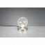 LED Tafellamp - Tafelverlichting - Trion Smilo - 3W - Warm Wit 3000K - RGBW - Rond - Mat Chroom - Aluminium 6
