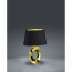 LED Tafellamp - Tafelverlichting - Trion Tibos - E14 Fitting - Rond - Mat Goud - Keramiek 2