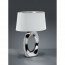 LED Tafellamp - Tafelverlichting - Trion Tibos - E27 Fitting - Rond - Mat Zilver - Keramiek 2