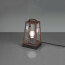 LED Tafellamp - Trion Aknaky - E27 Fitting - Vierkant - Roestkleur - Aluminium 3