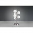 LED Tafellamp - Trion Alionisa - G9 Fitting - 6-lichts - Dimbaar - Rond - Mat Nikkel - Aluminium 4