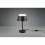 LED Tafellamp - Trion Barnaness - E14 Fitting - 2-lichts - Rond - Mat Zwart - Aluminium 3