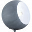LED Tafellamp - Trion Blinky - E14 Fitting - Rond - Beton Look Grijs - Aluminium 2