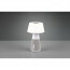 LED Tafellamp - Trion DeeJay - 4W - Aanpasbare Kleur - Rond - Mat Wit - Kunststof 10