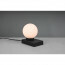 LED Tafellamp - Trion Devy - E14 Fitting - Dimbaar - Rond - Mat Zwart - Aluminium 3