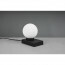 LED Tafellamp - Trion Devy - E14 Fitting - Dimbaar - Rond - Mat Zwart - Aluminium 4
