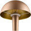 LED Tafellamp - Trion Candin - E14 Fitting - Warm Wit 3000K - Bruin 2