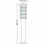 LED Tuinverlichting - Buitenlamp - Nalid 4 - Staand - RVS - E27 - Rond Lijntekening