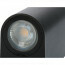 LED Tuinverlichting - Buitenlamp - Prixa Hoptron - Up en Down - GU10 Fitting - Rond - Mat Zwart - Aluminium - Philips - CorePro 830 36D - 3.5W - Warm Wit 3000K 6