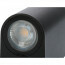 LED Tuinverlichting - Buitenlamp - Sanola Hoptron XL - GU10 Fitting - Rond - Mat Zwart - Aluminium 6
